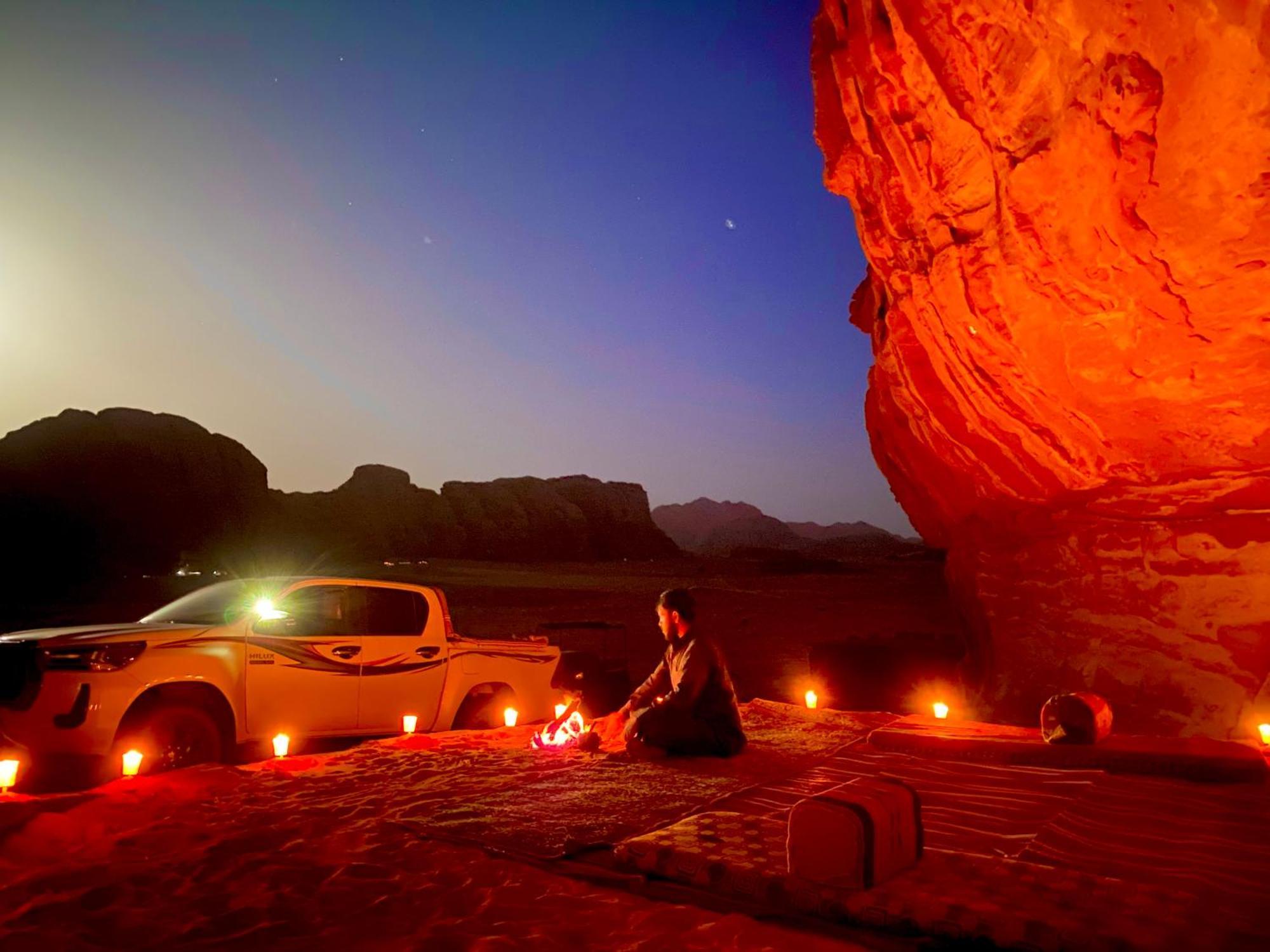 ワディ ・ラム Bedouin Memories Camp Bed & Breakfast エクステリア 写真